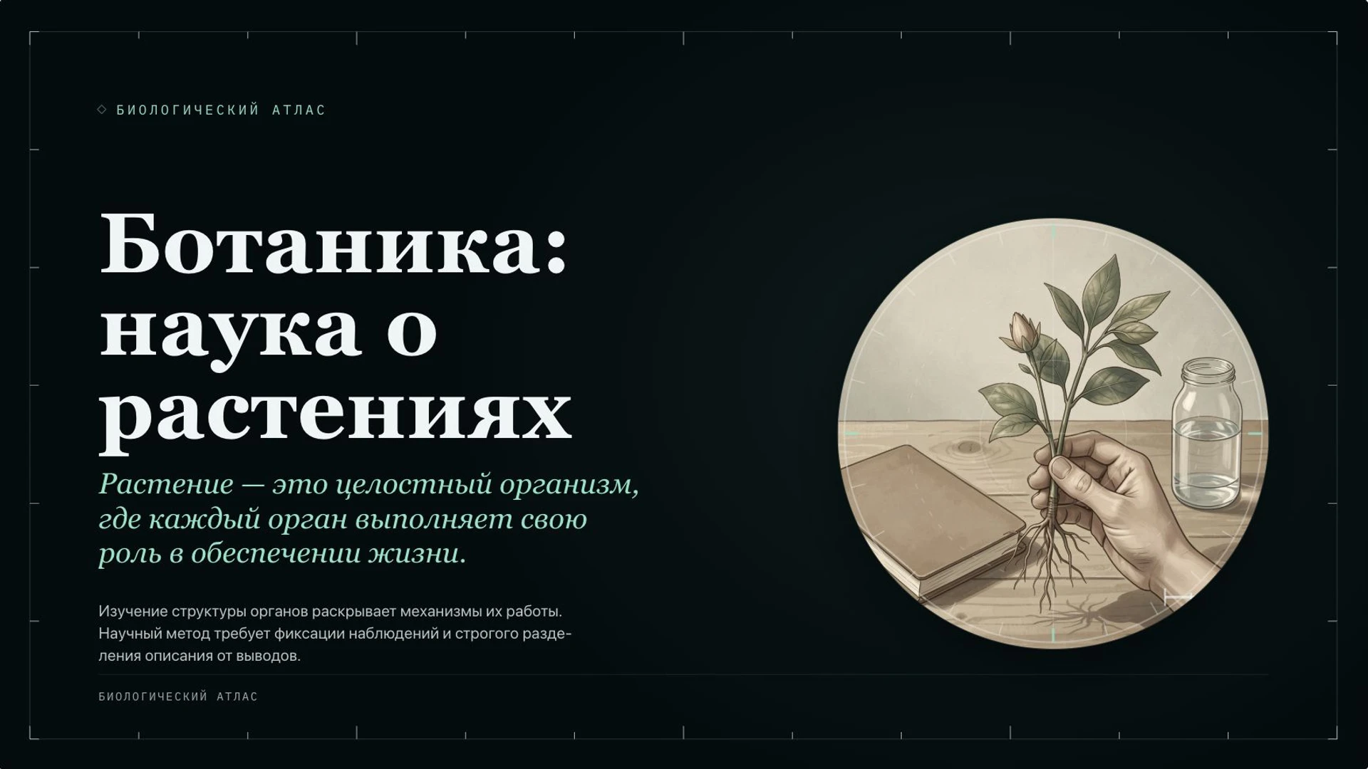 Обложка: Ботаника: наука о растениях