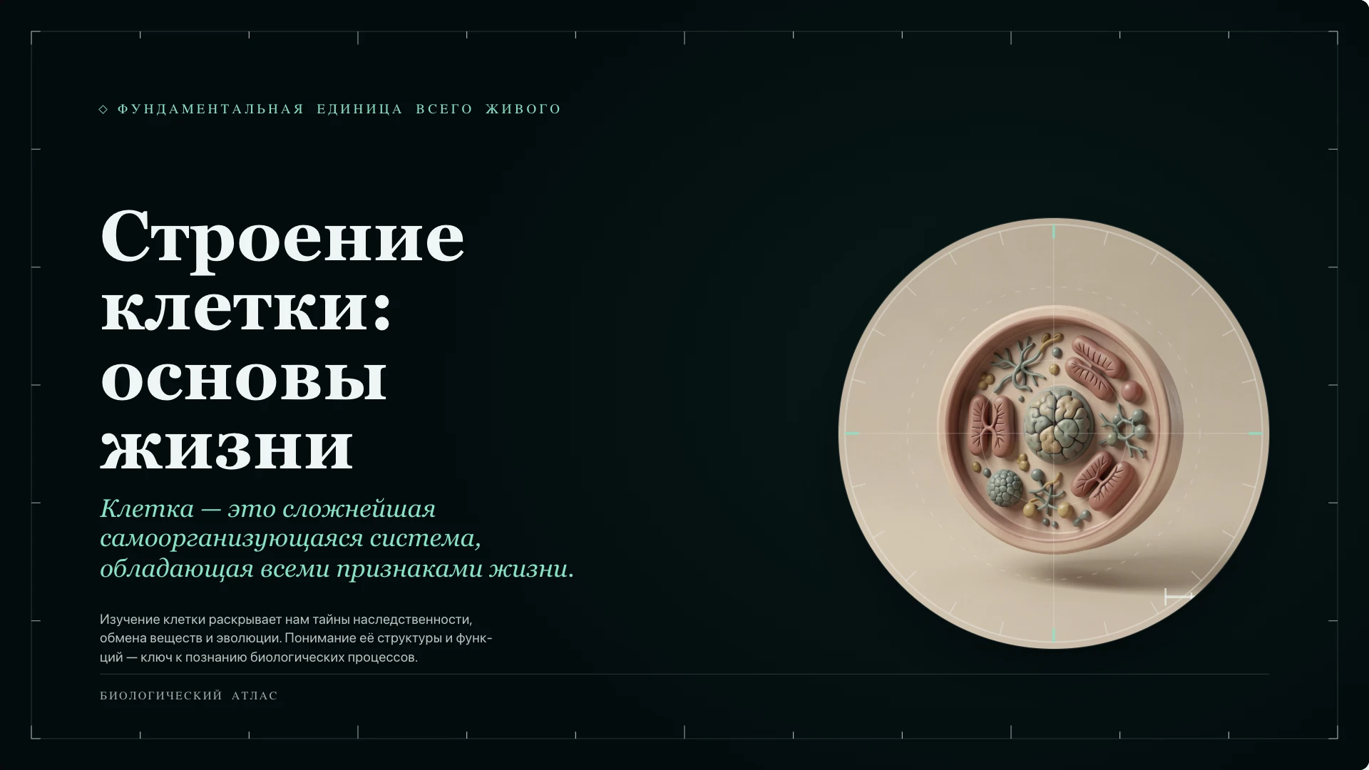 Обложка: Клетка: строение и функции