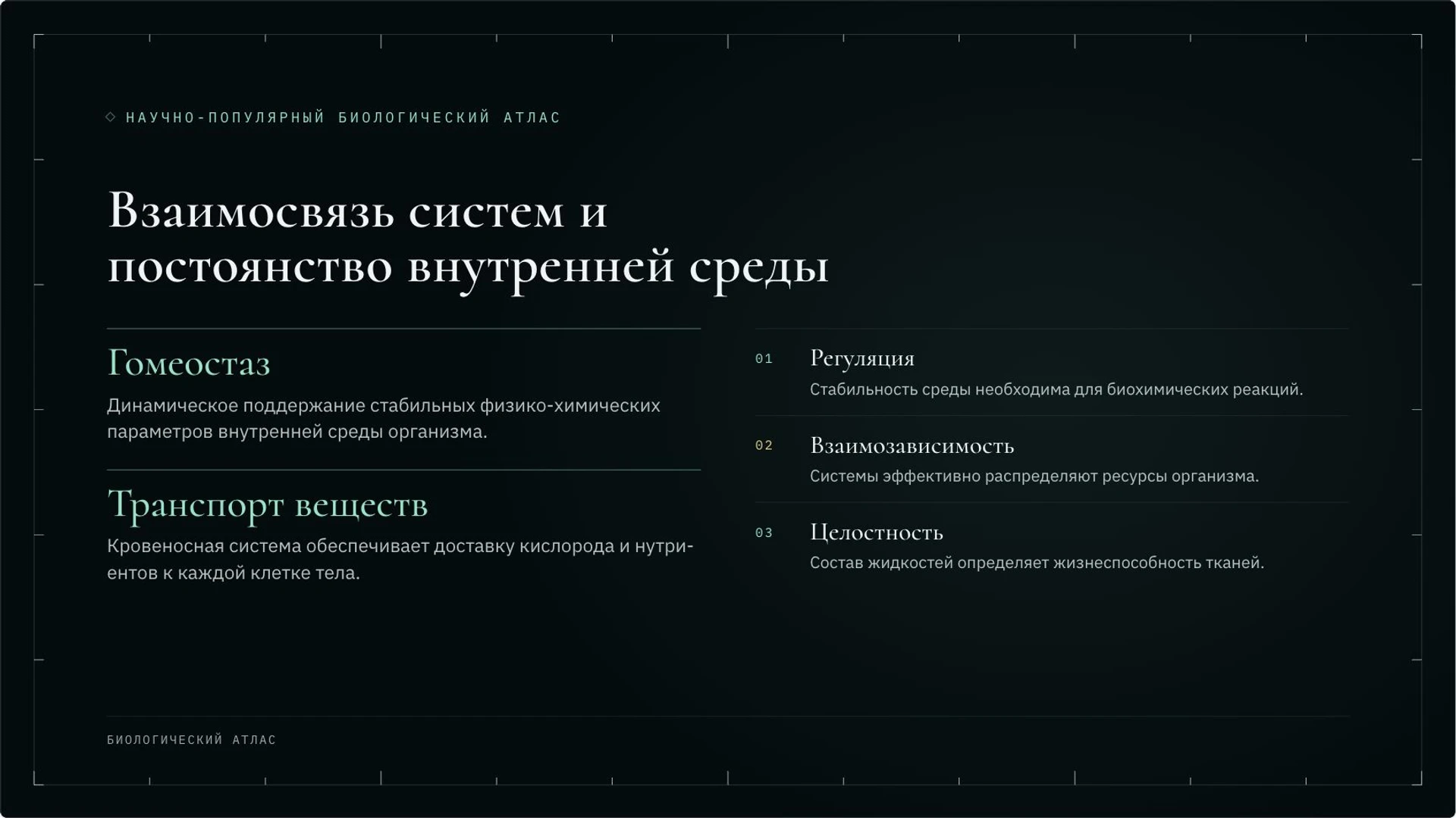 Слайд 4 «Взаимосвязь систем и постоянство внутренней среды» из презентации «Организм человека: органы и системы органов».