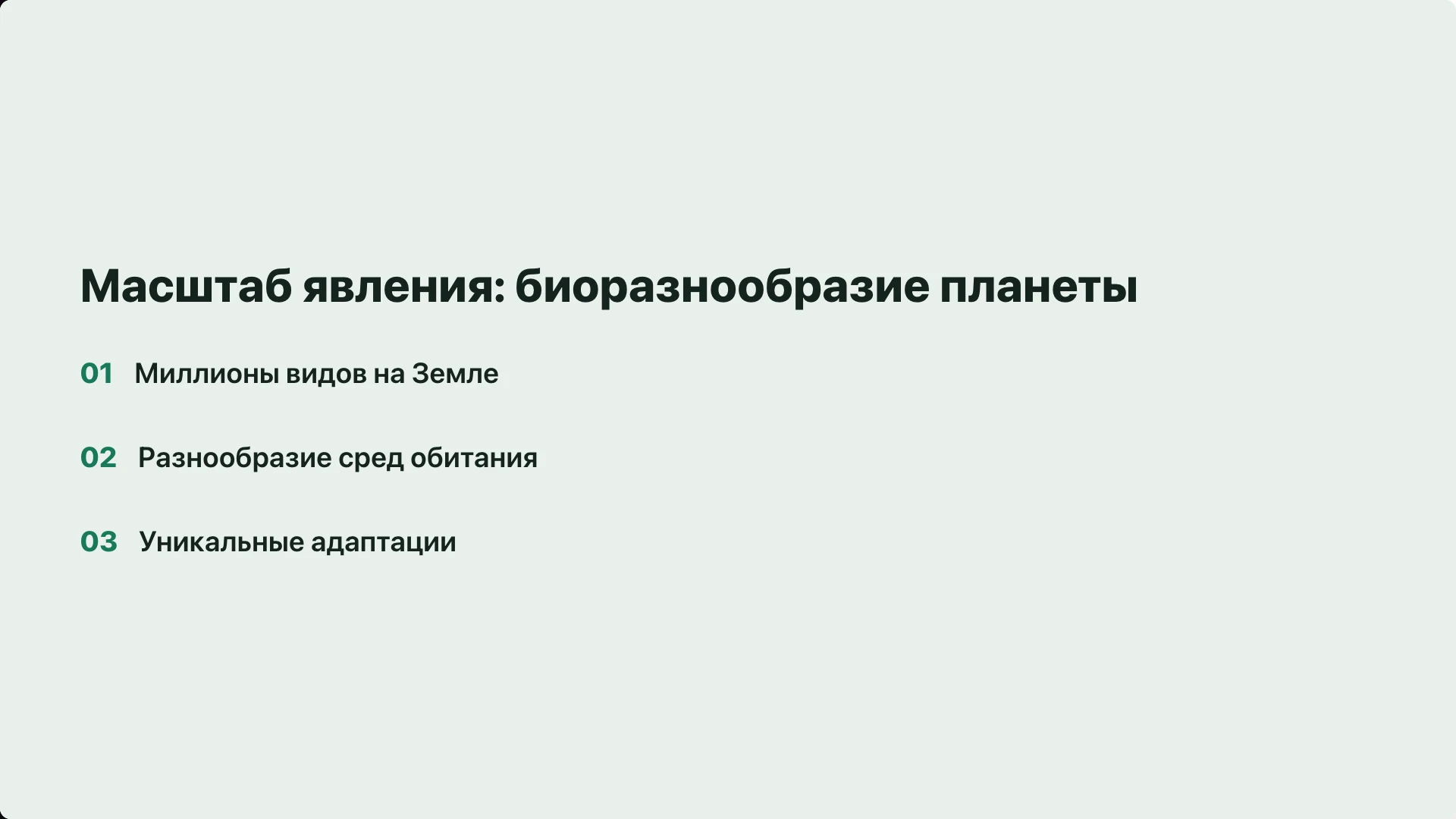 Слайд 8 «Масштаб явления: биоразнообразие планеты» из презентации «Общие признаки животных».