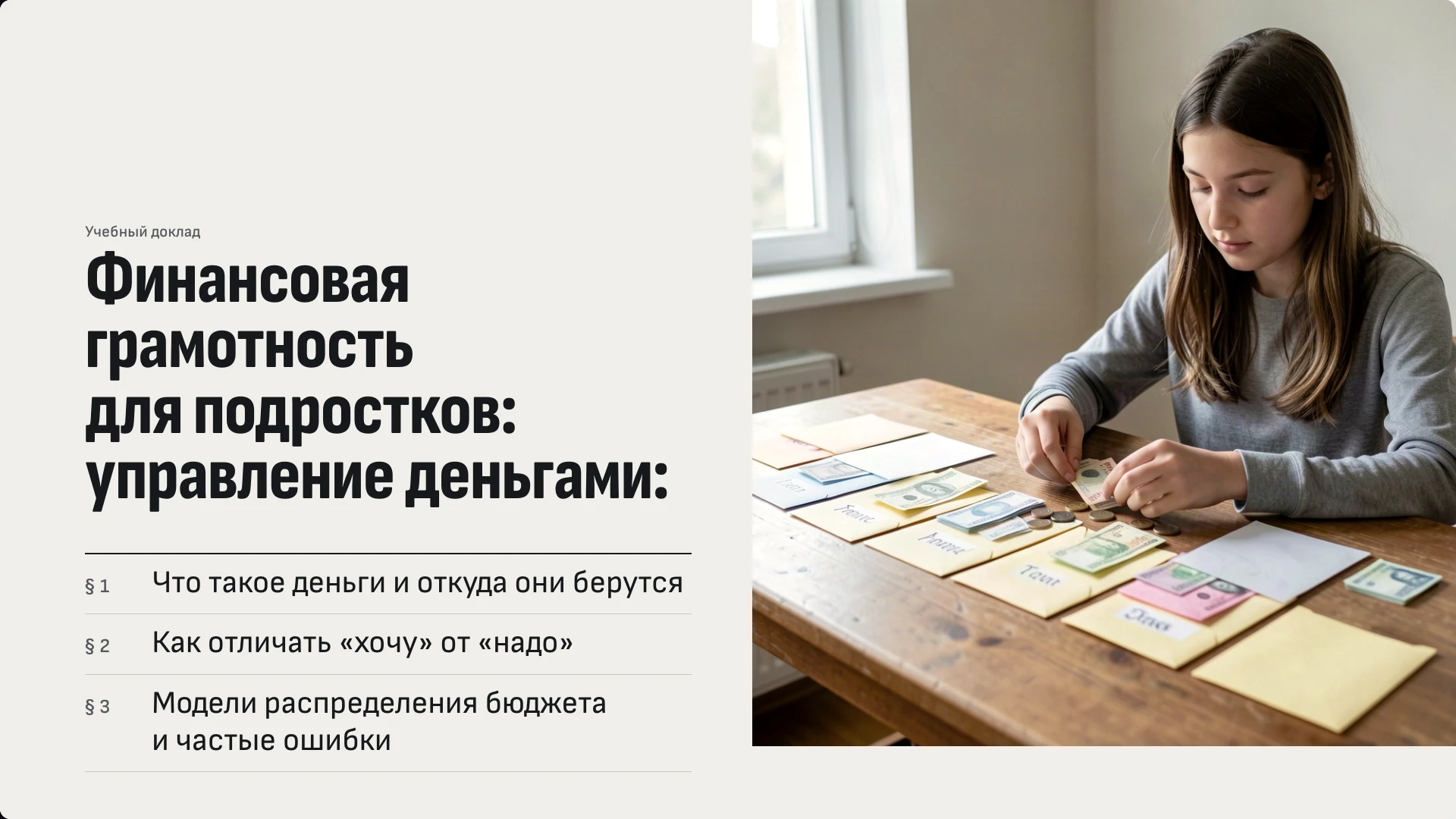 Обложка: Финансовая грамотность