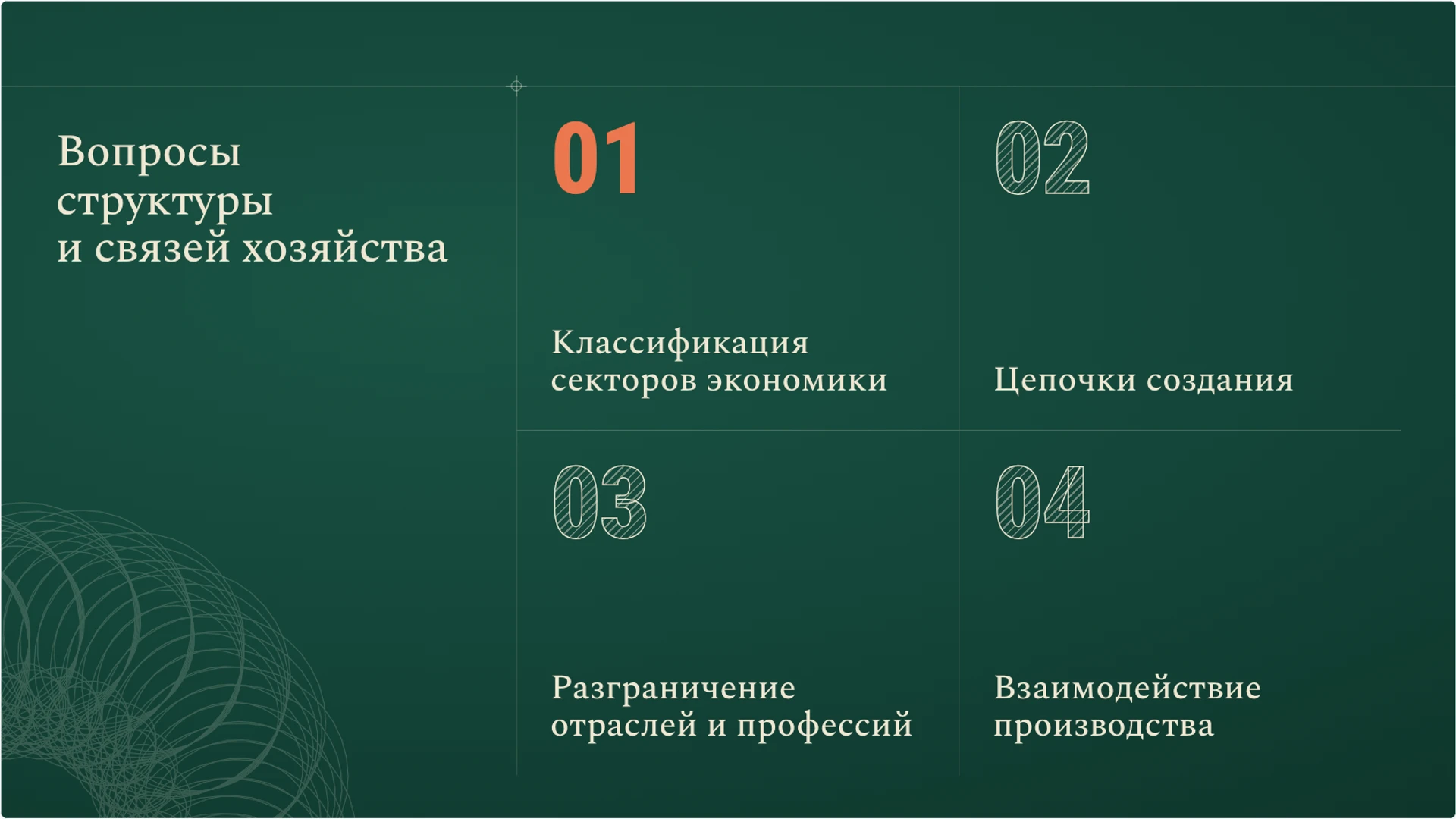 Слайд 2 «Вопросы структуры и связей хозяйства» из презентации «Хозяйство: отрасли и связи производства».