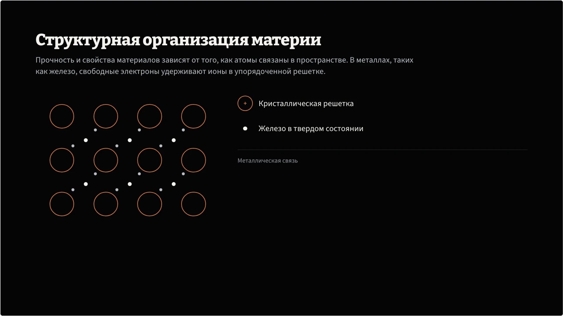 Слайд 3 «Структурная организация материи» из презентации «Вещества: состав, свойства и превращения».