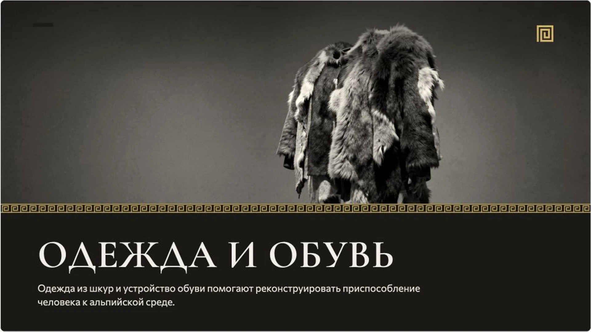 Слайд 6 «Одежда и обувь» из презентации «Этци: находка и жизнь человека медного века».