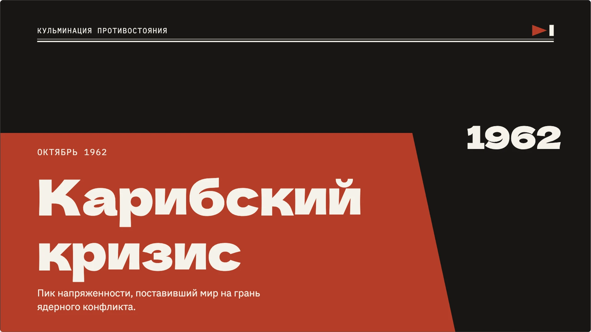 Слайд 6 «Карибский кризис» из презентации «Холодная война: противостояние и разрядка».