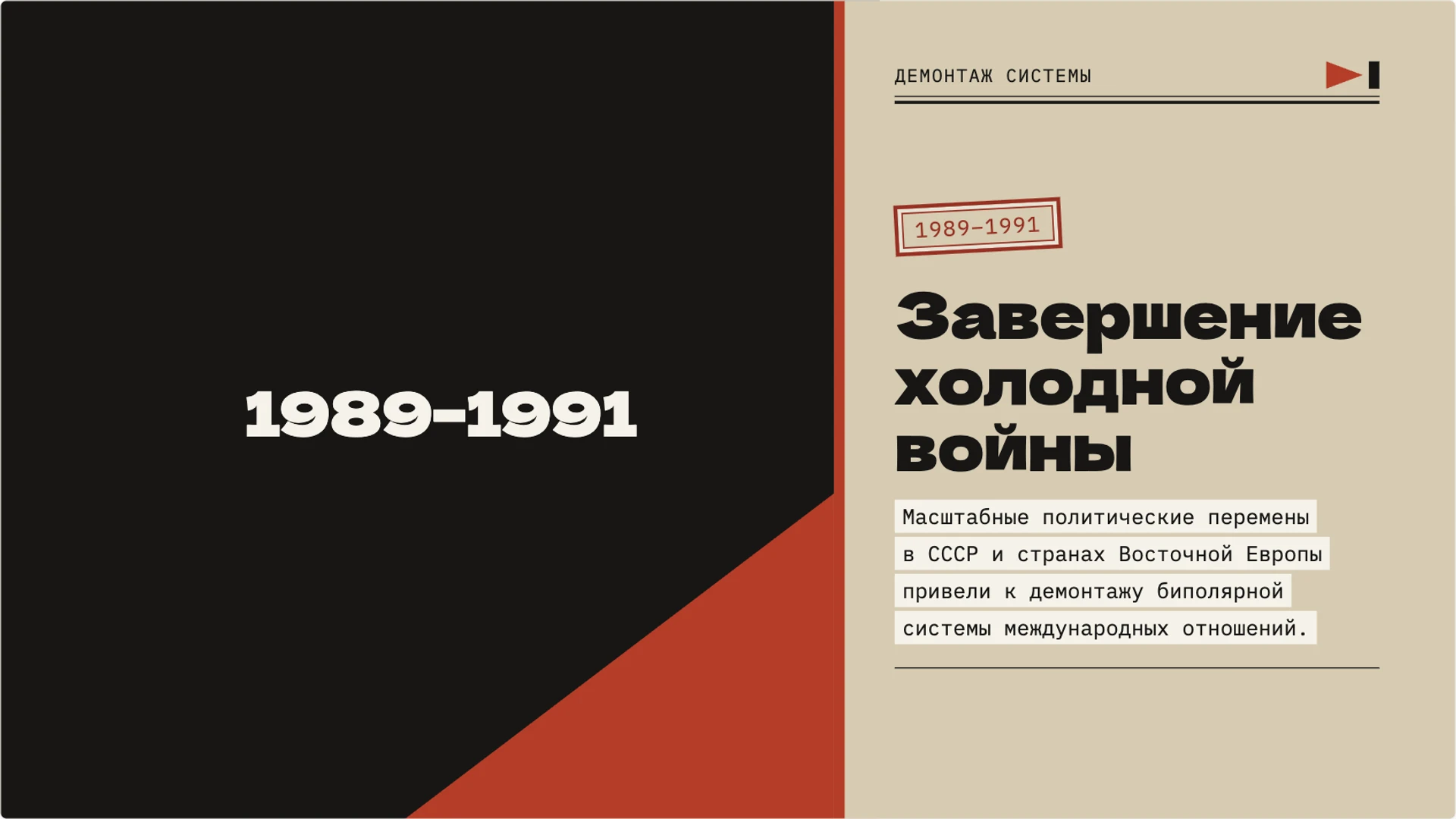 Слайд 8 «Завершение холодной войны» из презентации «Холодная война: противостояние и разрядка».