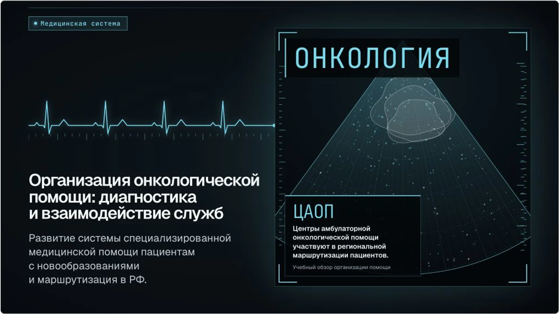 Обложка: Организация онкологической помощи