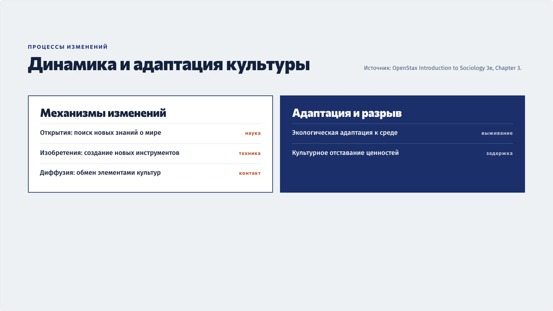 Слайд 9 «Динамика и адаптация культуры» из презентации «Культура народа: язык, традиции и изменения».