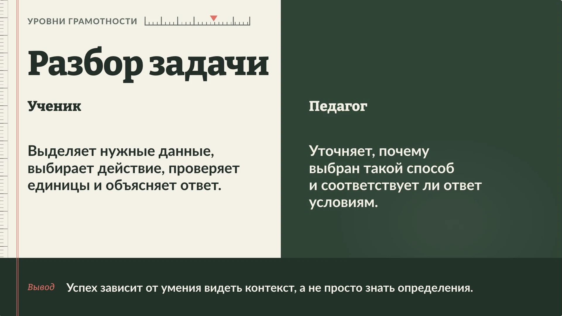 Слайд 6 «Разбор задачи» из презентации «Функциональная грамотность».