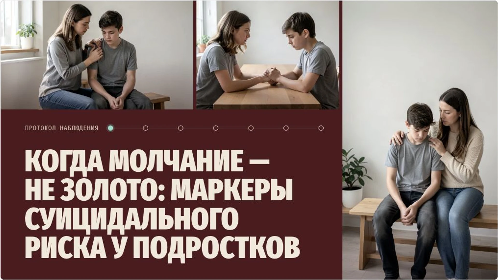 Обложка: Поддержка подростков в кризисе: признаки риска и помощь