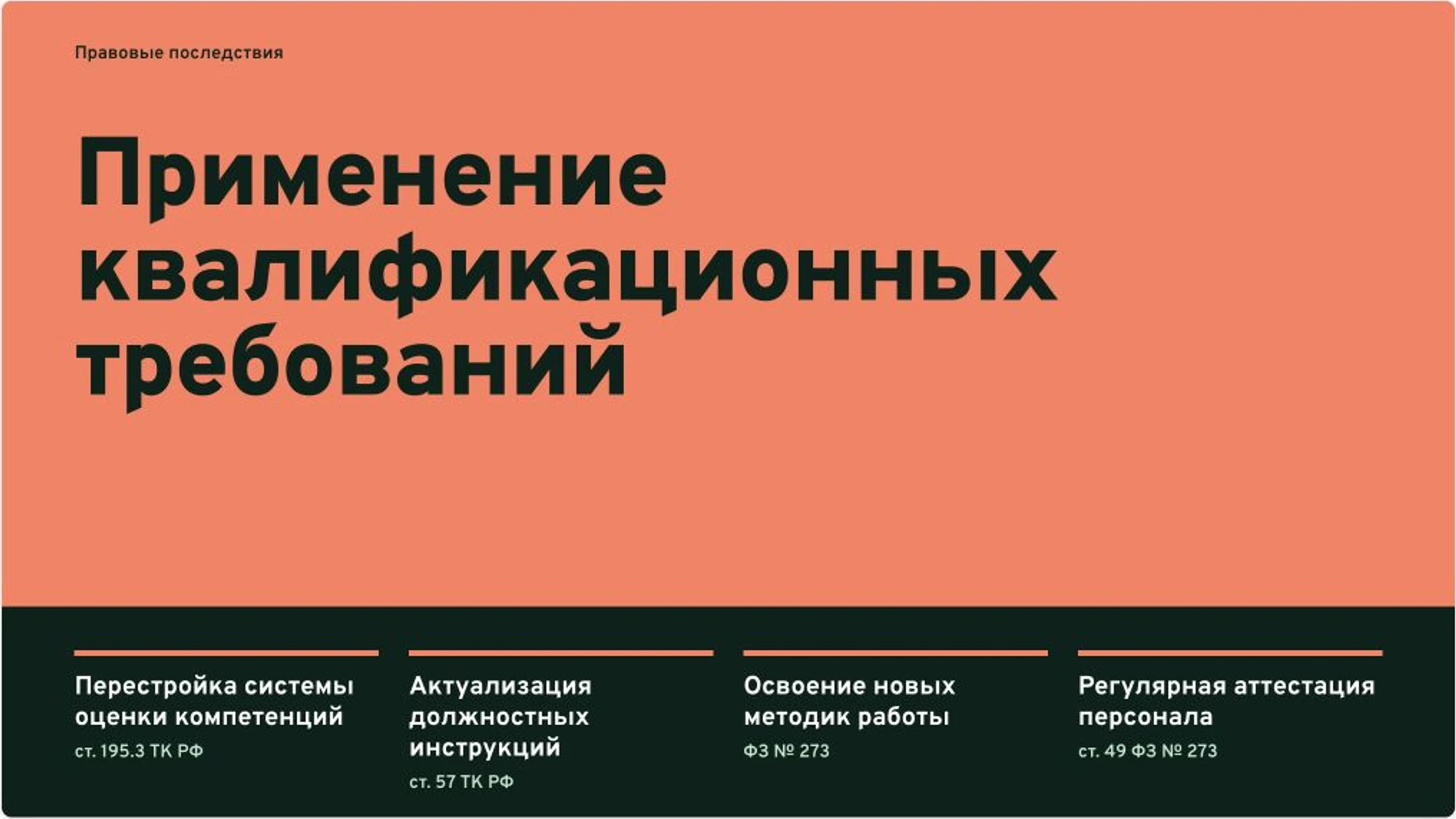 Слайд 9 «Применение квалификационных требований» из презентации «Профстандарт педагога-психолога: функции и квалификация».