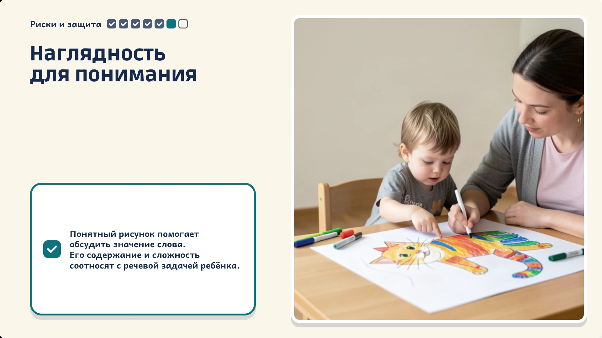 Слайд 8 «Наглядность для понимания» из презентации «Скрайбинг в логопедии».