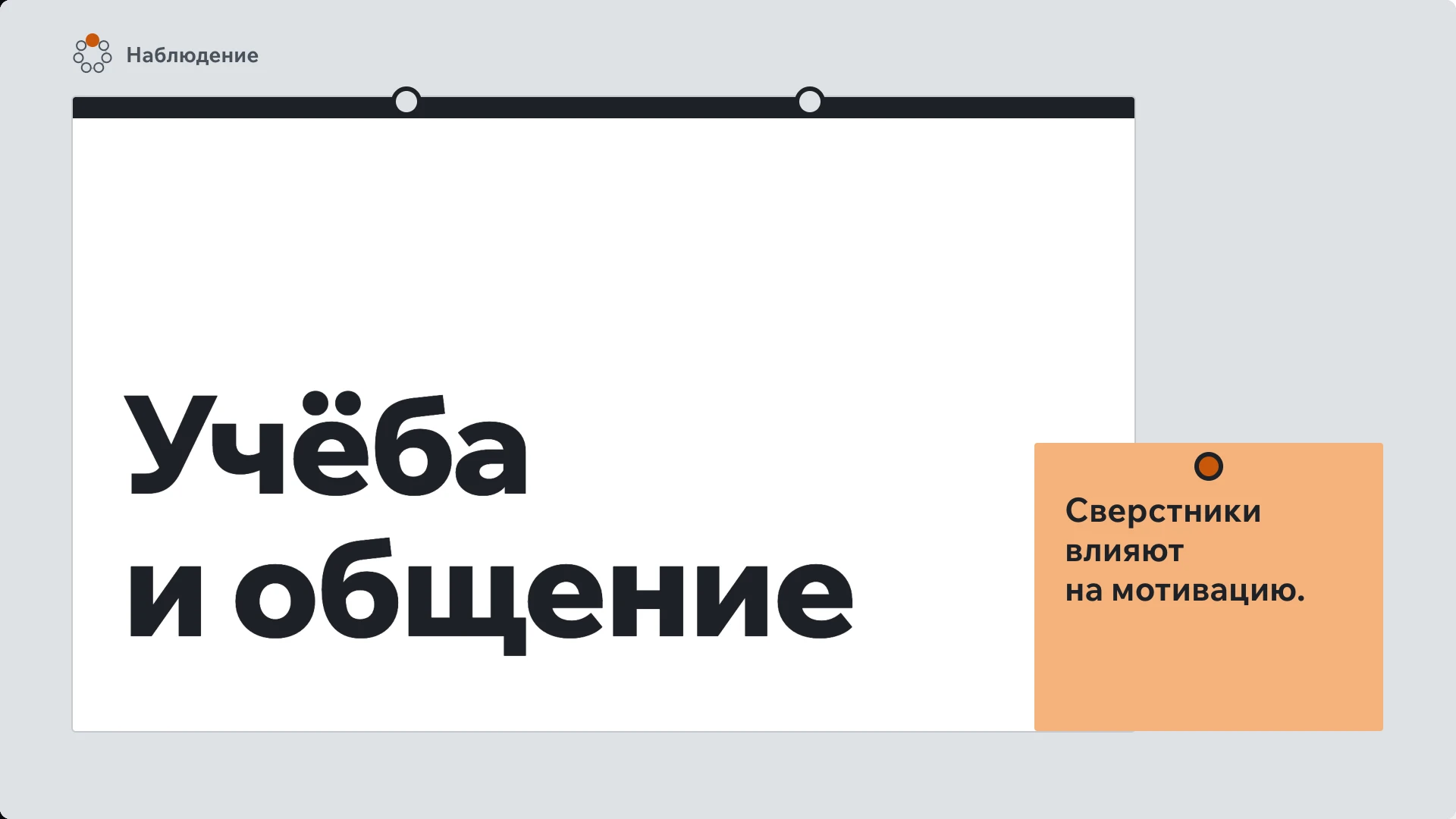 Слайд 2 «Учёба и общение» из презентации «Учебная деятельность подростков».